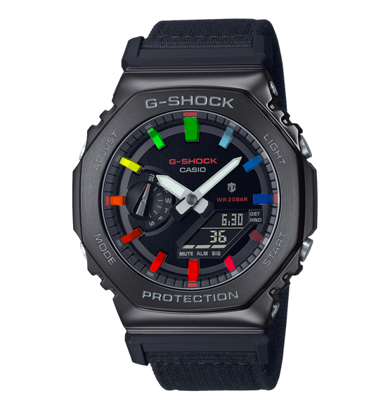 Casioak Steel Nylon Black | Mark 02 | Rainbow Indices