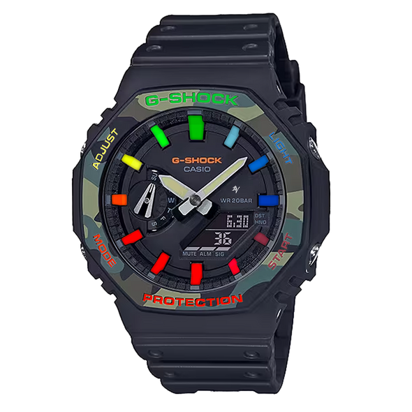 Casioak Camouflage | Mark 02 | Rainbow Indices & Case