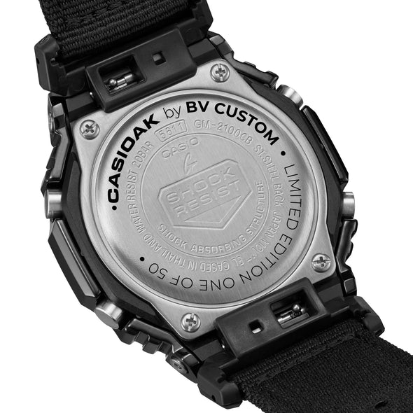 Casioak Steel Nylon Black | Mark 02A | Rainbow Indices