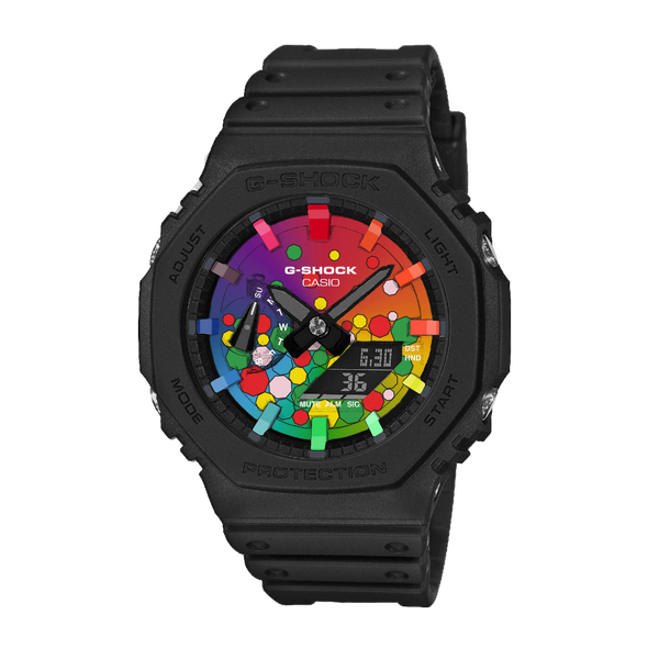 Casioak Black Bubble | Mark 02A | Rainbow Indices