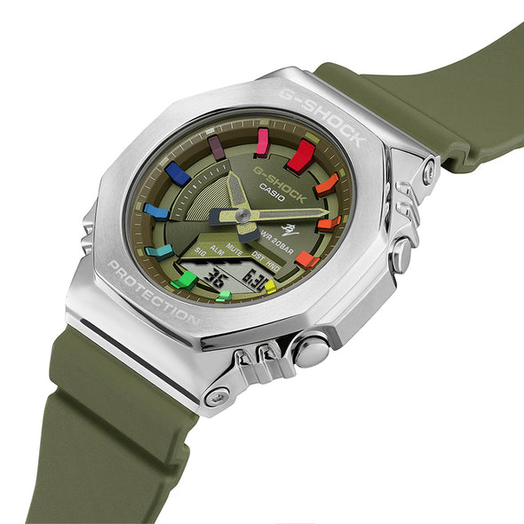 Casioak Steel-Green W | Mark 02A | Rainbow Indices