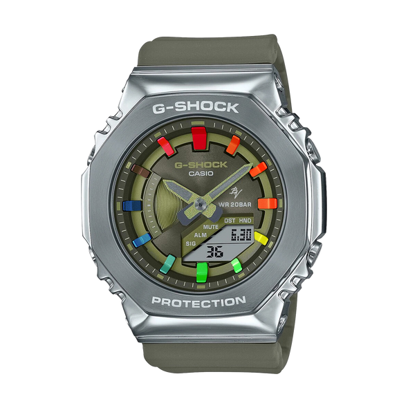 Casioak Steel-Green W | Mark 02A | Rainbow Indices
