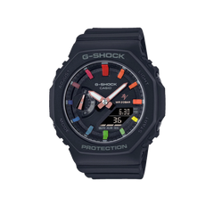 Casioak Black W | Mark 02A | Fluo Rainbow Indices