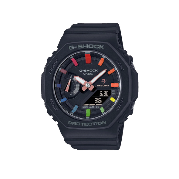 Casioak Black W | Mark 02A | Fluo Rainbow Indices