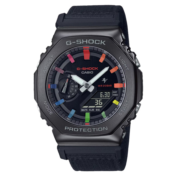 Casioak Steel Nylon Black | Mark 02A | Rainbow Indices