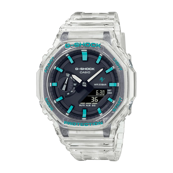 Casioak Jelly | Mark 01B | Aquamarine Indices & Case