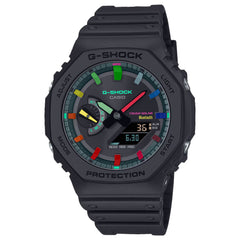 Casioak Bluetooth Black | Mark 01 | Fluo Rainbow Indices & Case