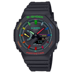 Casioak Bluetooth Black | Mark 01 | Fluo Rainbow Indices & Case